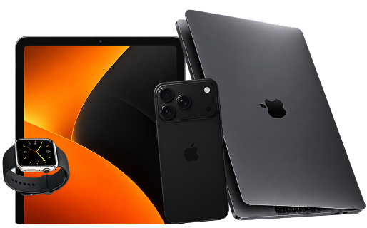 MacBook, iPad, iPhone and Apple Watch